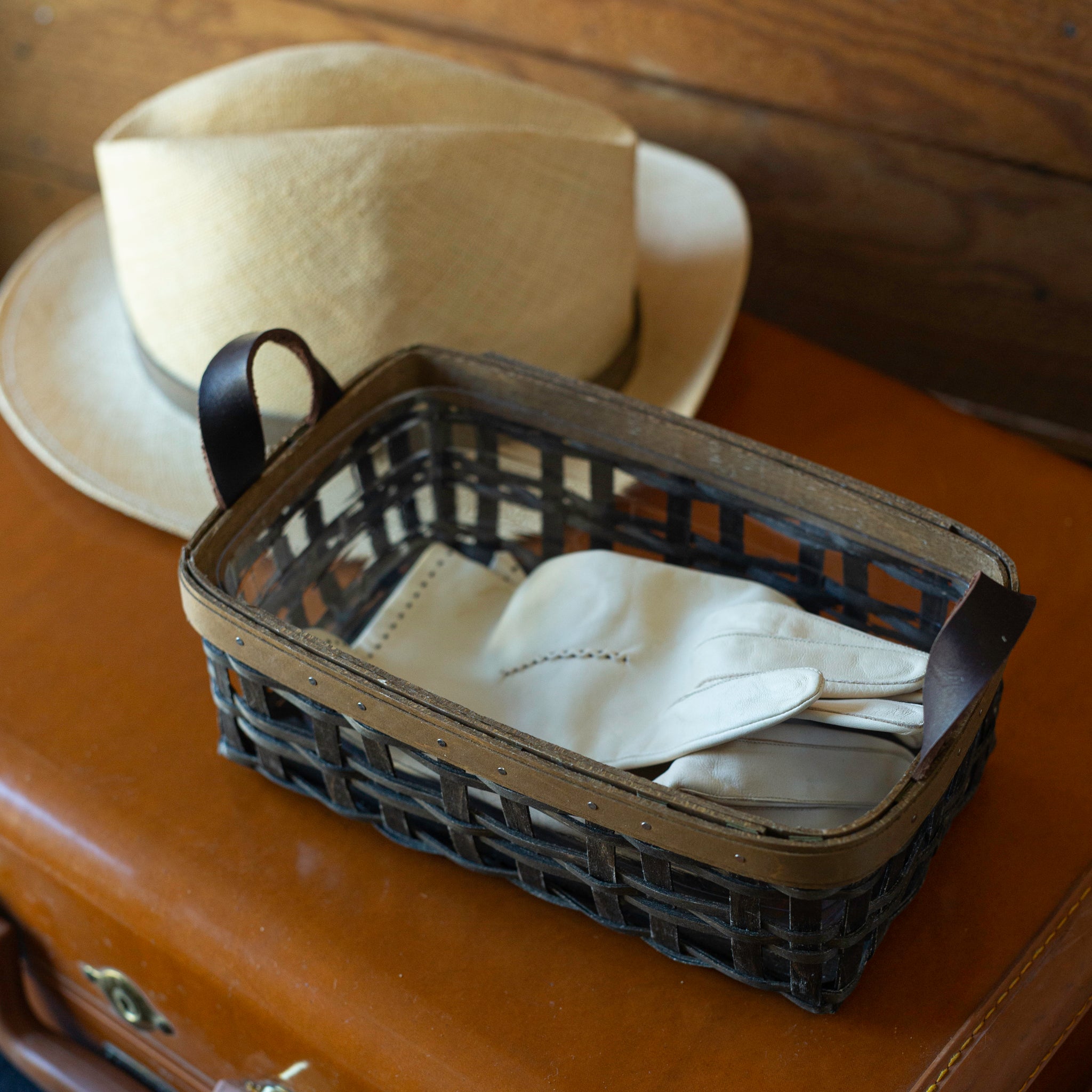 Railway Pullman Basket with Protector - Vintage - Image 7