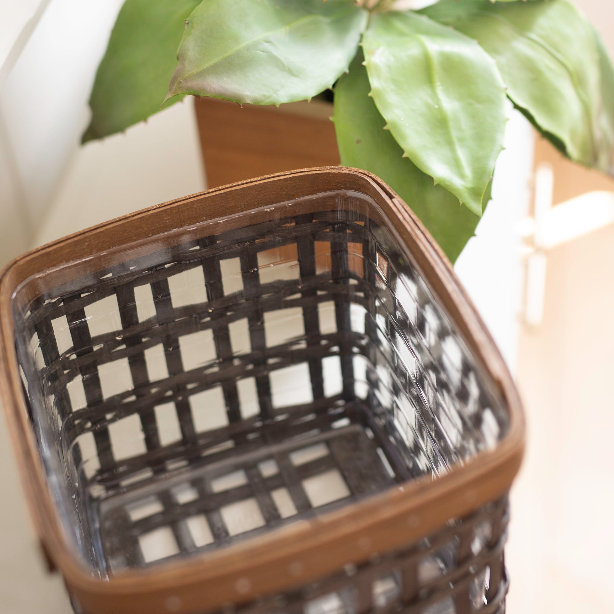 Railway Hopper Basket with Protector - Vintage - Image 5
