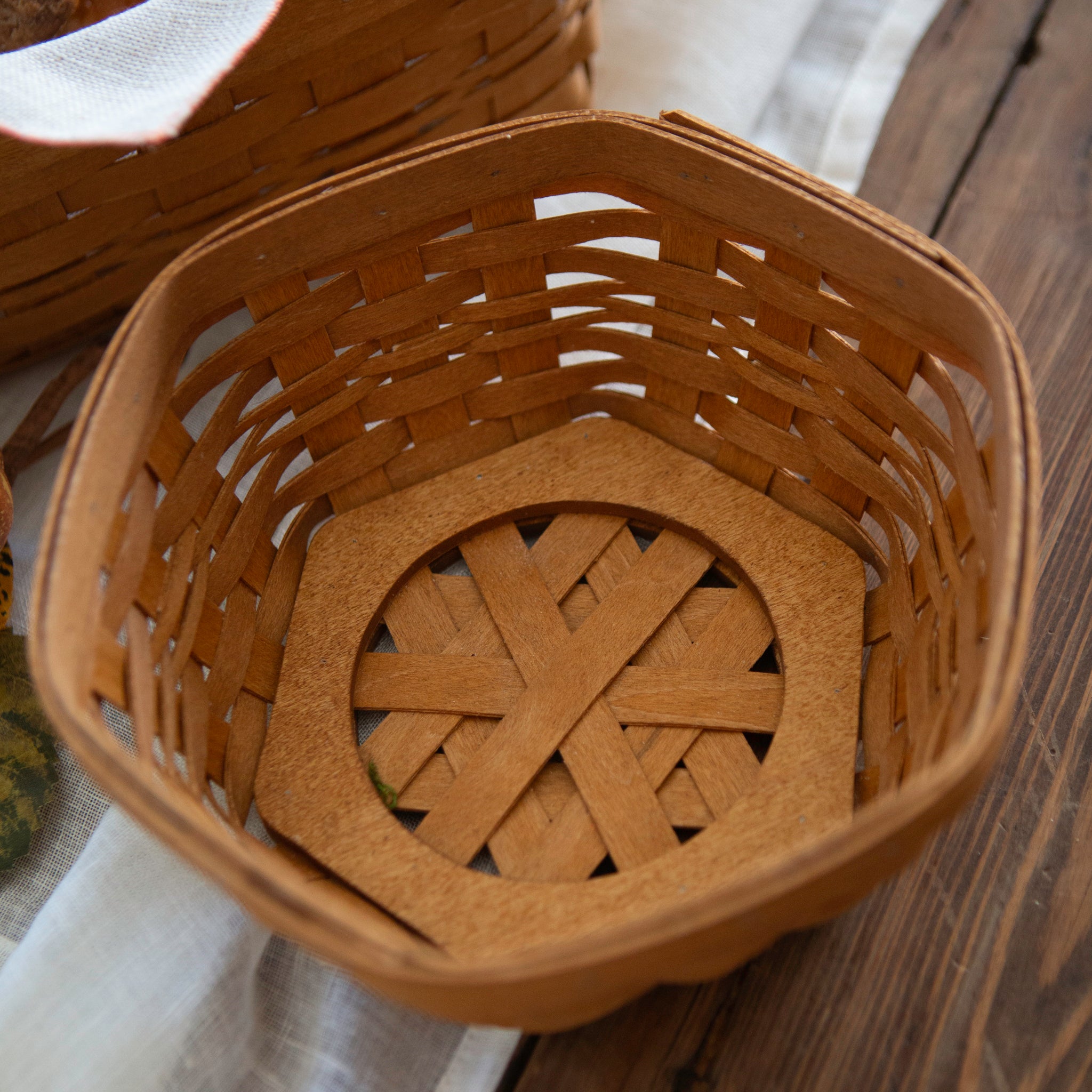 Medium Generations Basket with Protector - Warm Brown - Image 4
