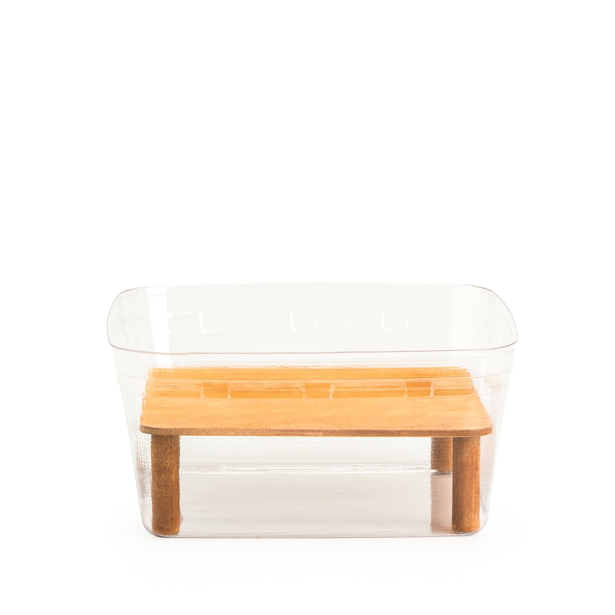 Heritage Cake Wooden Riser - Warm Brown - Image 3