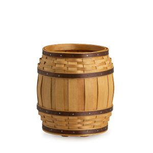 Oktoberfest Barrel Basket with Protector - Wheat
