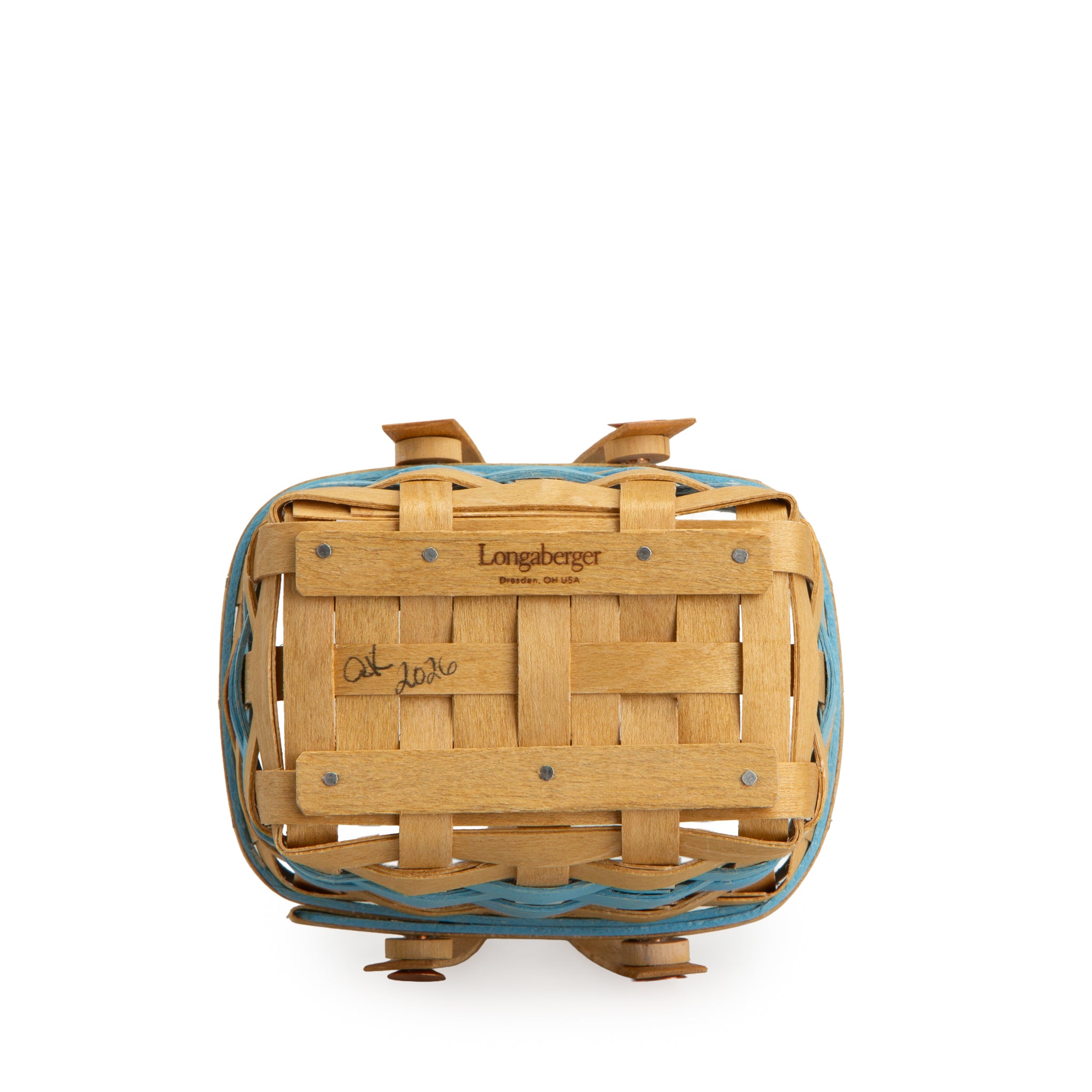 Oktoberfest Homestead Miniature Basket - Bavarian Check - Image 10