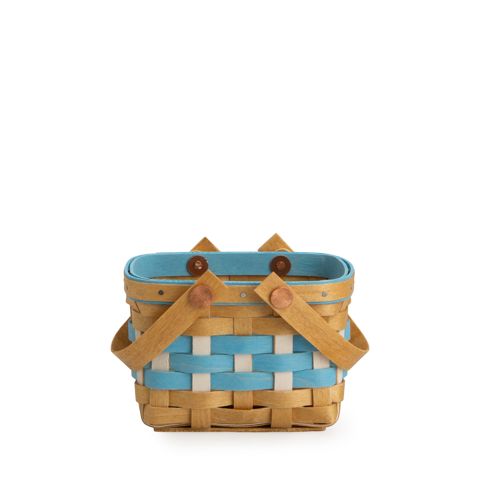 Oktoberfest Homestead Miniature Basket - Bavarian Check - Image 8