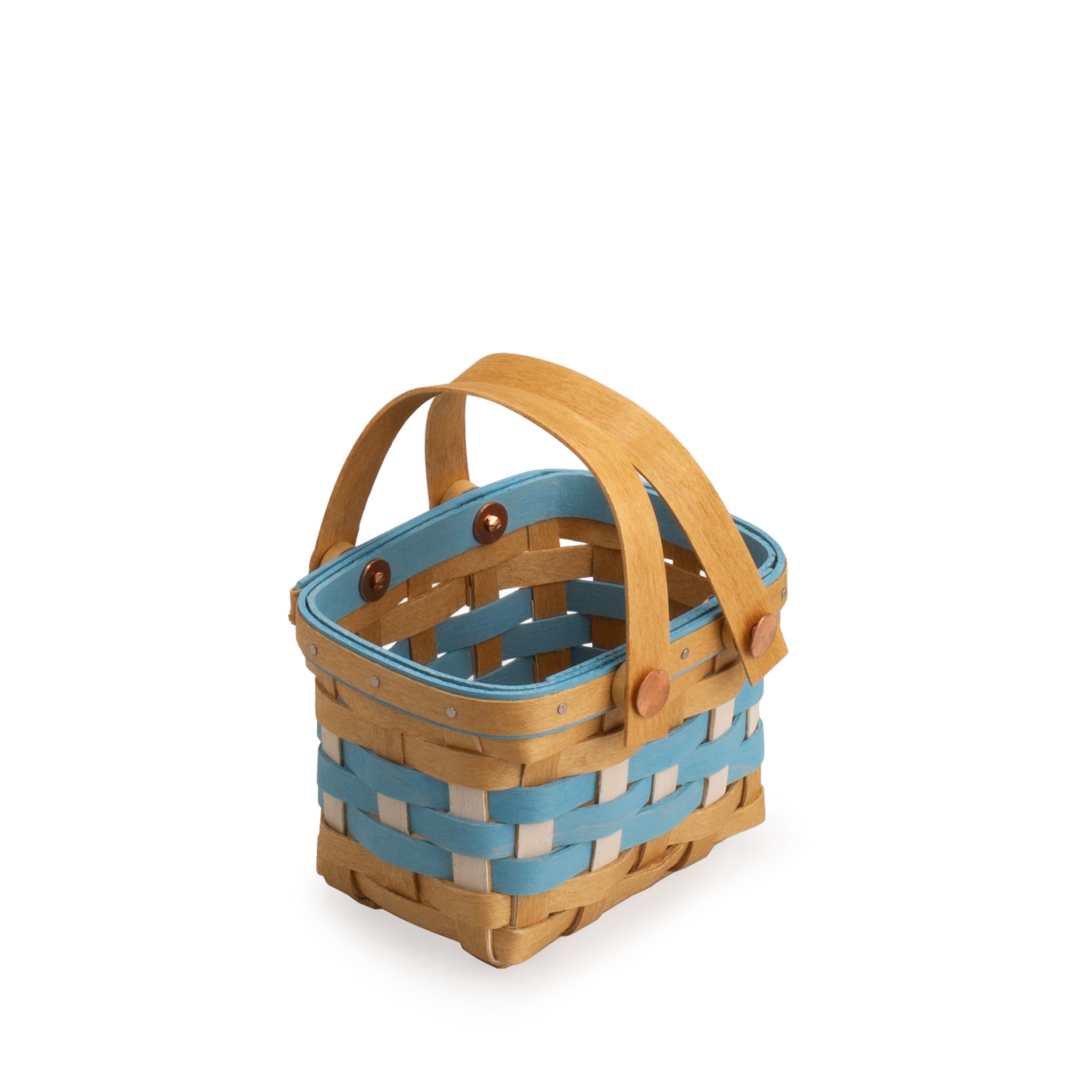 Oktoberfest Homestead Miniature Basket - Bavarian Check - Image 9