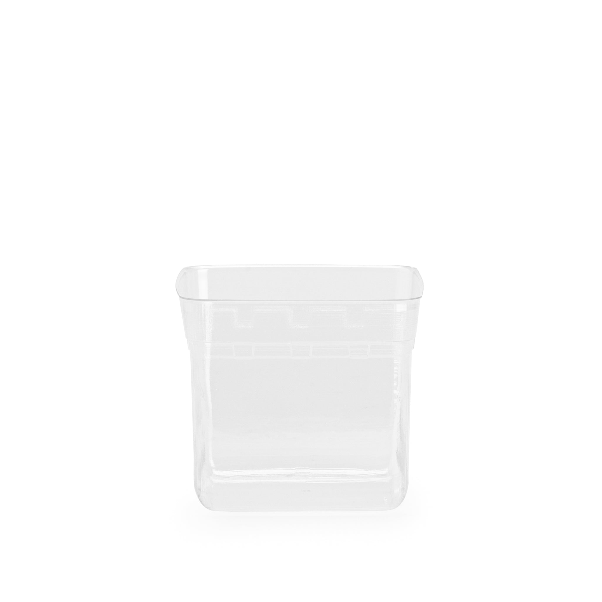 Small Holiday Present Basket with Protector and Lid - Bold Red and White - Image 5