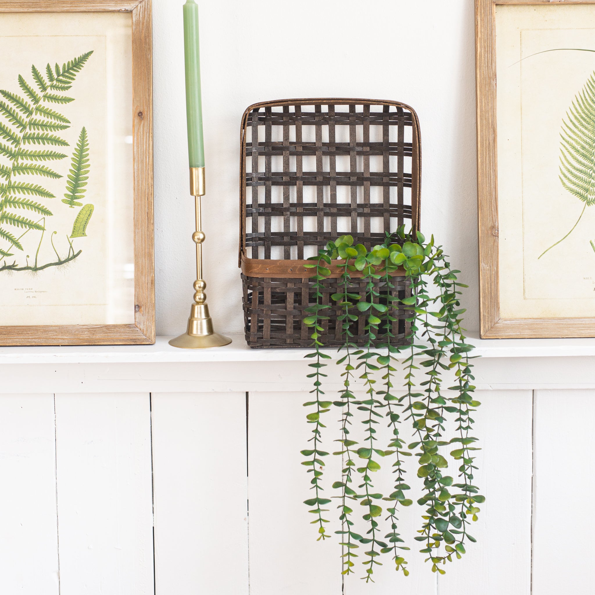 Railway Junction Wall Hanging Basket with Protector - Vintage - Image 3
