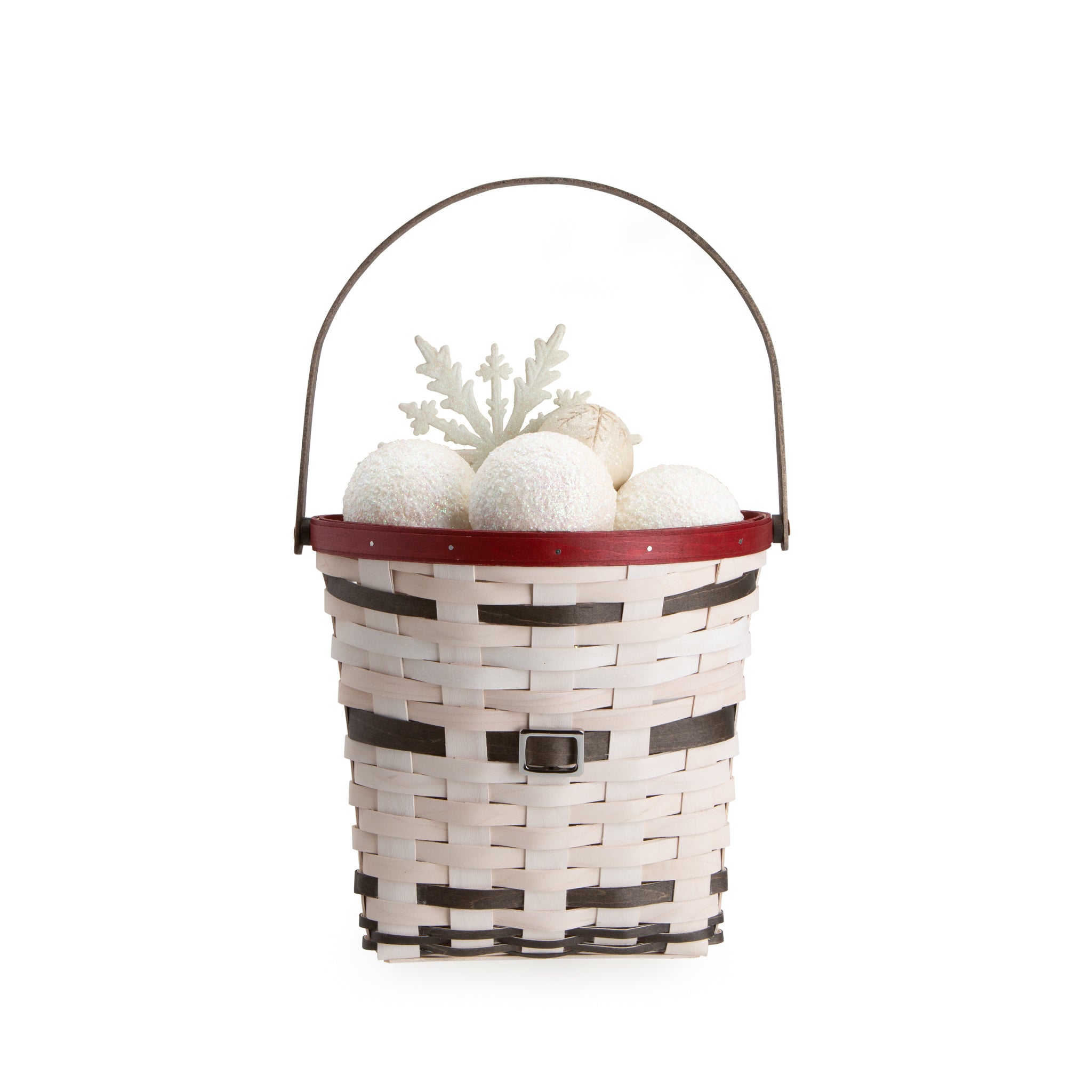 Snowman Belly Hanging Basket