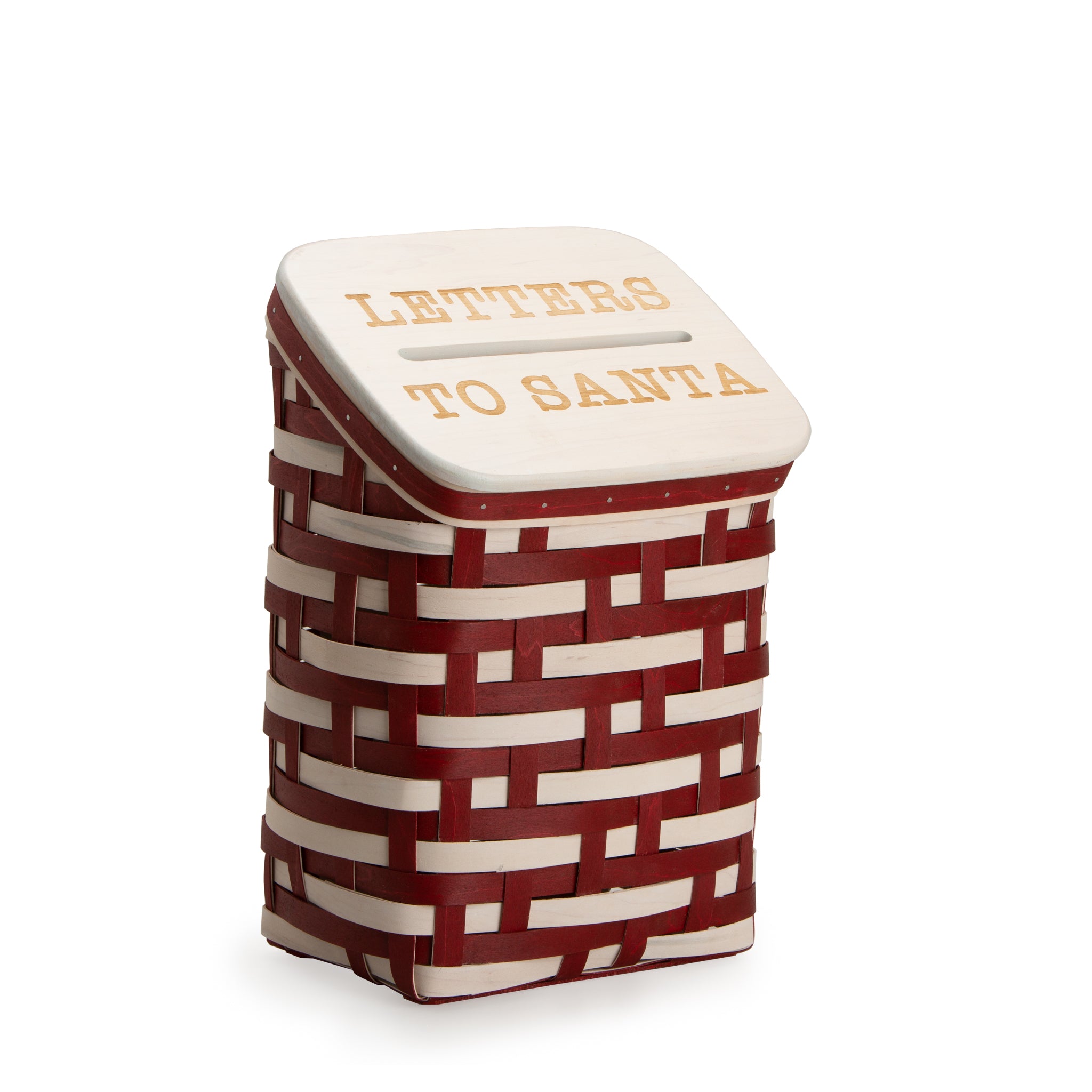 Letters to Santa Basket Set - Candy Cane