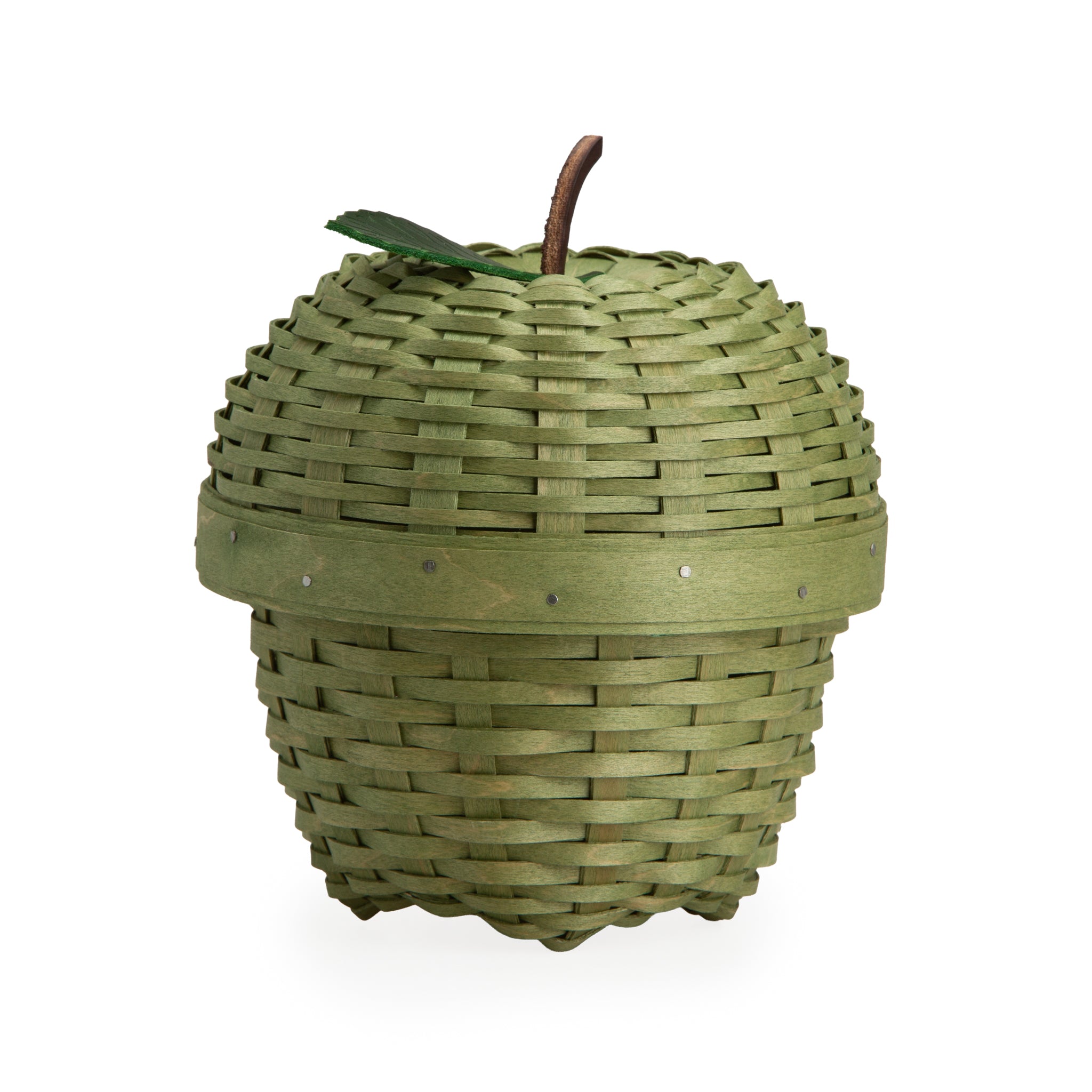 Apple Picking Small Apple with Woven Lid and Protector - Green - Image 13