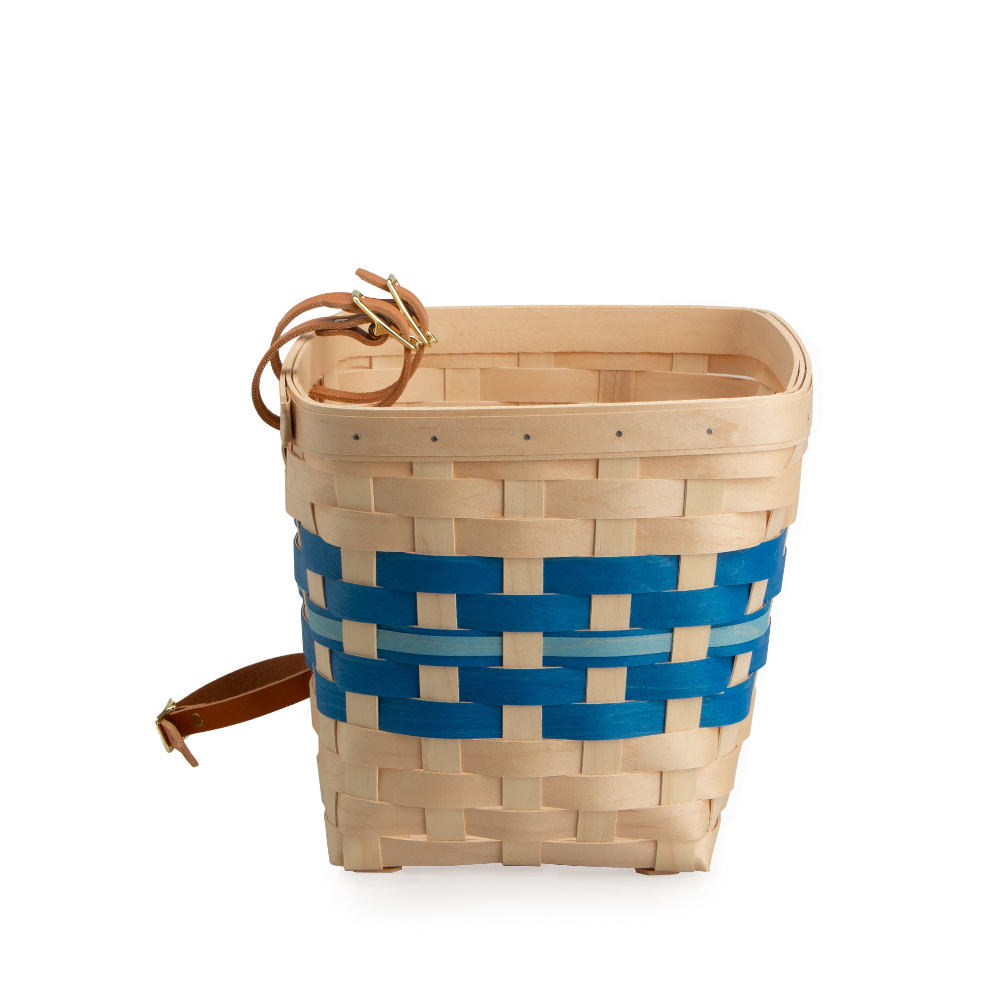 Spring Tapered Rectangle Bicycle Basket - Blueberry - Image 9