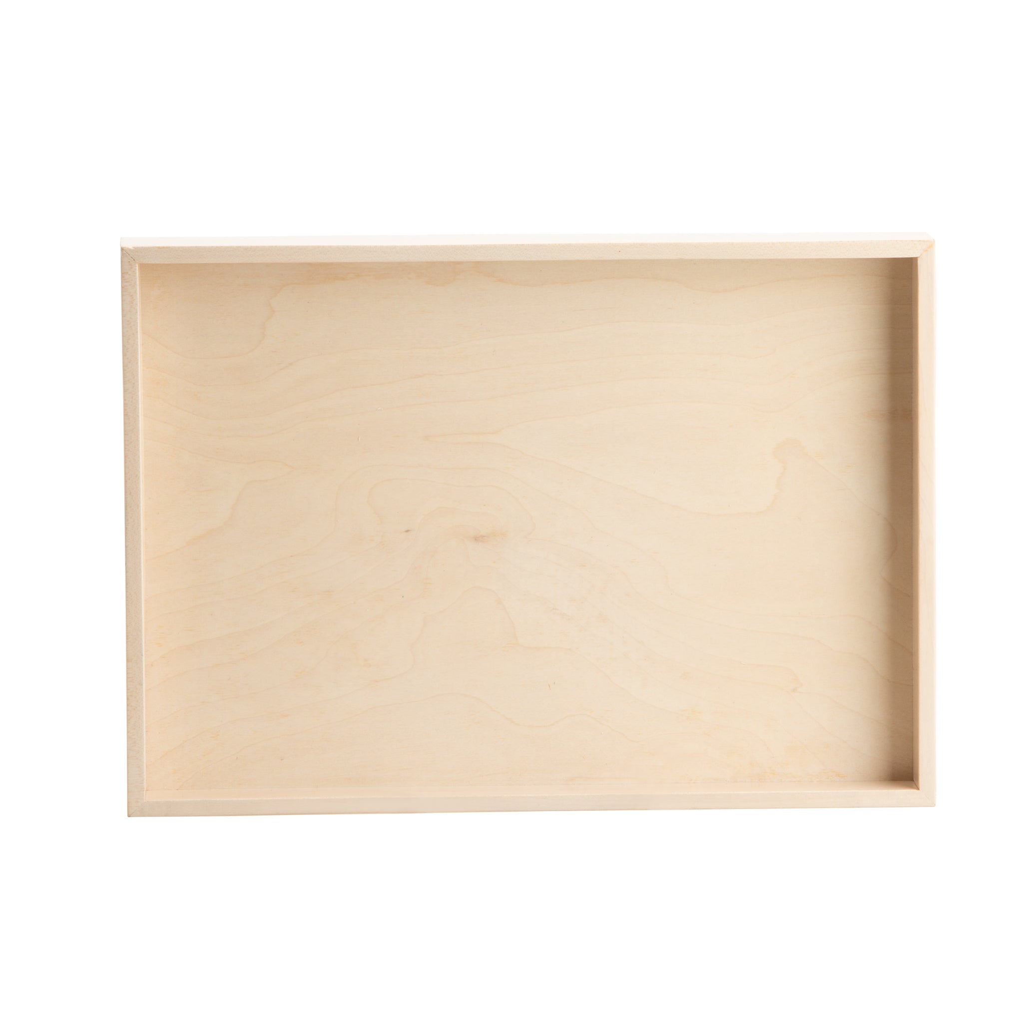 White 1973 Medium Wood Organizing Tray - Image 2